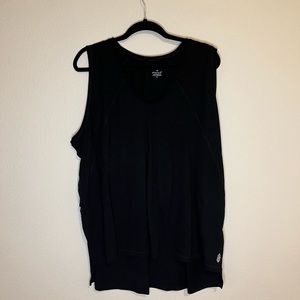 We the Free Black Sleeveless Tank Black Medium